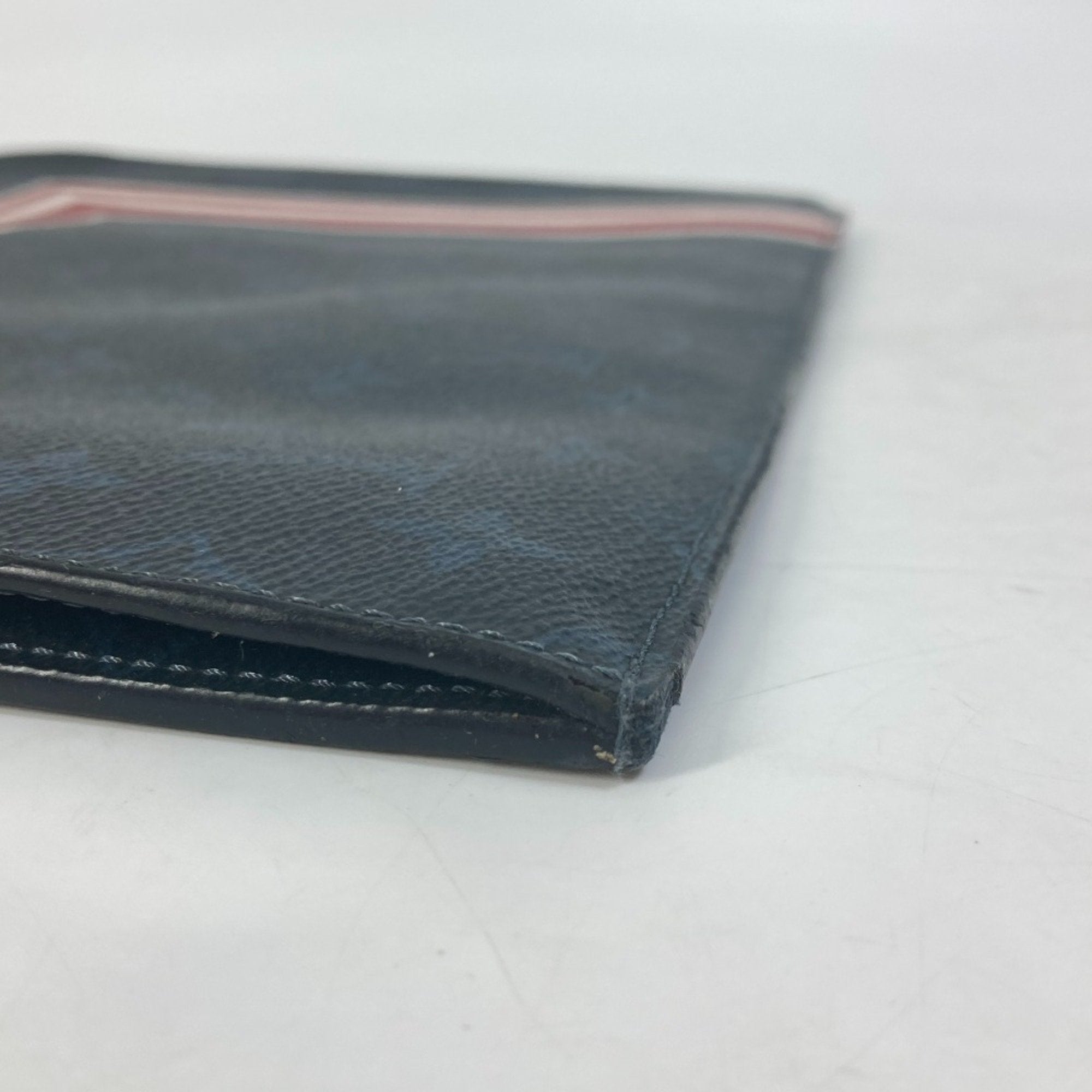 Louis Vuitton Monogram Cobalt Navy Red Color White Clutch Bag