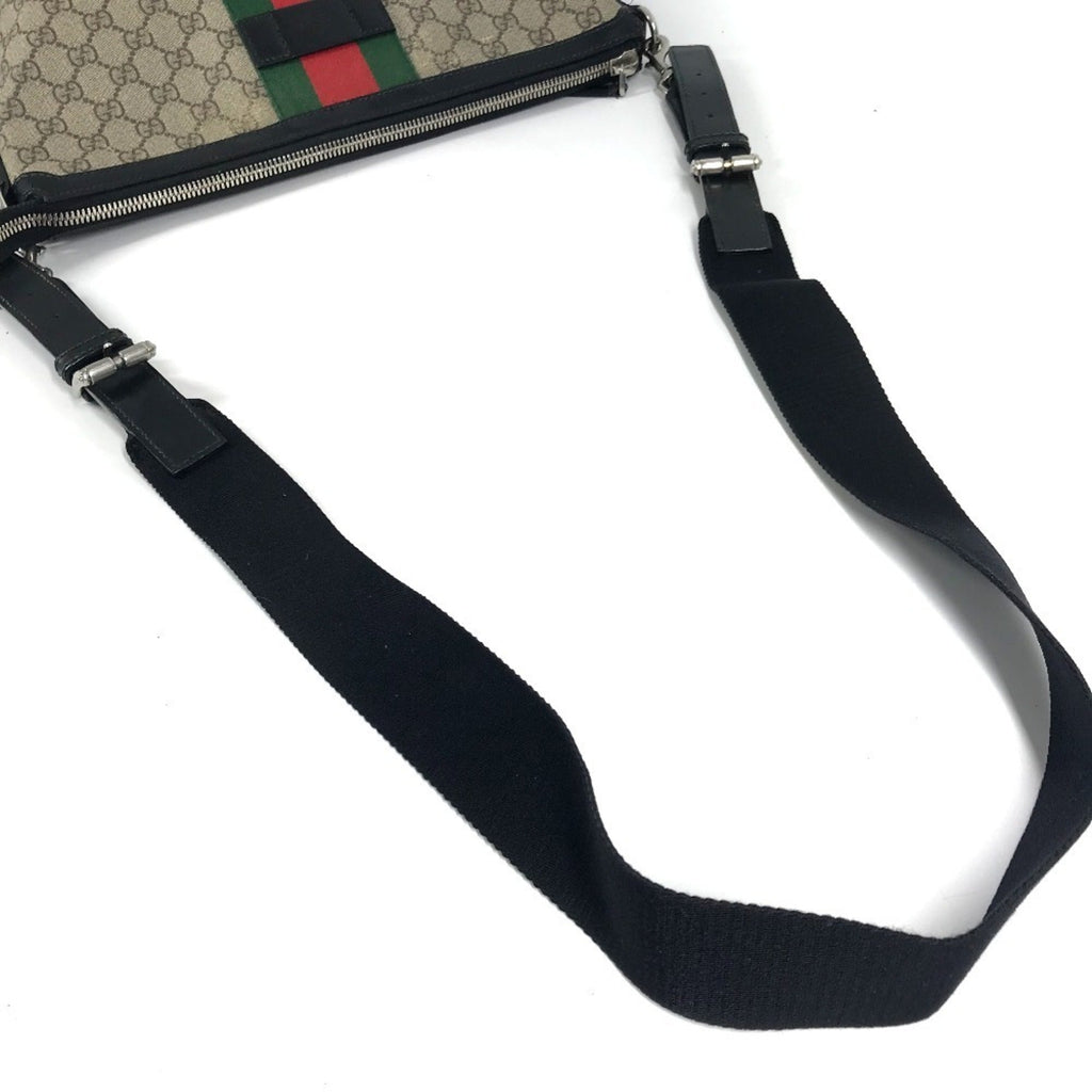 Gucci Beige Gg Supreme Shoulder Bag (Pre-Owned)