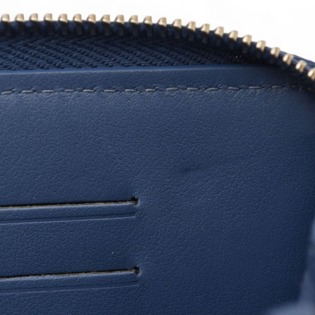 Chanel Blue Tweed Wallet (Bi-Fold)