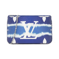 Louis Vuitton Blue Coated Canvas Pochette Shoulder Bag