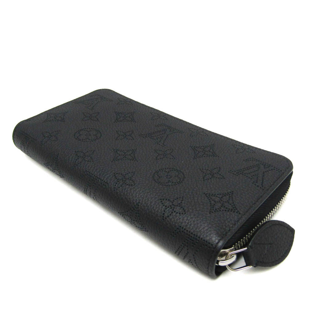 Louis Vuitton Mahina Noir Mahina Leather Long Wallet