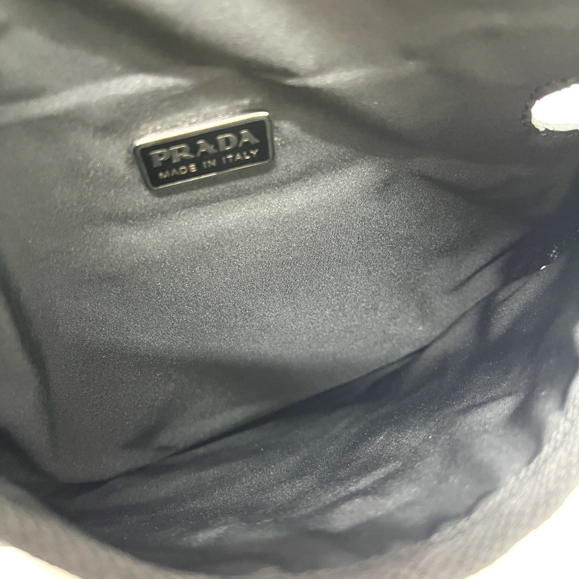 Prada Black Nylon Sling Bag