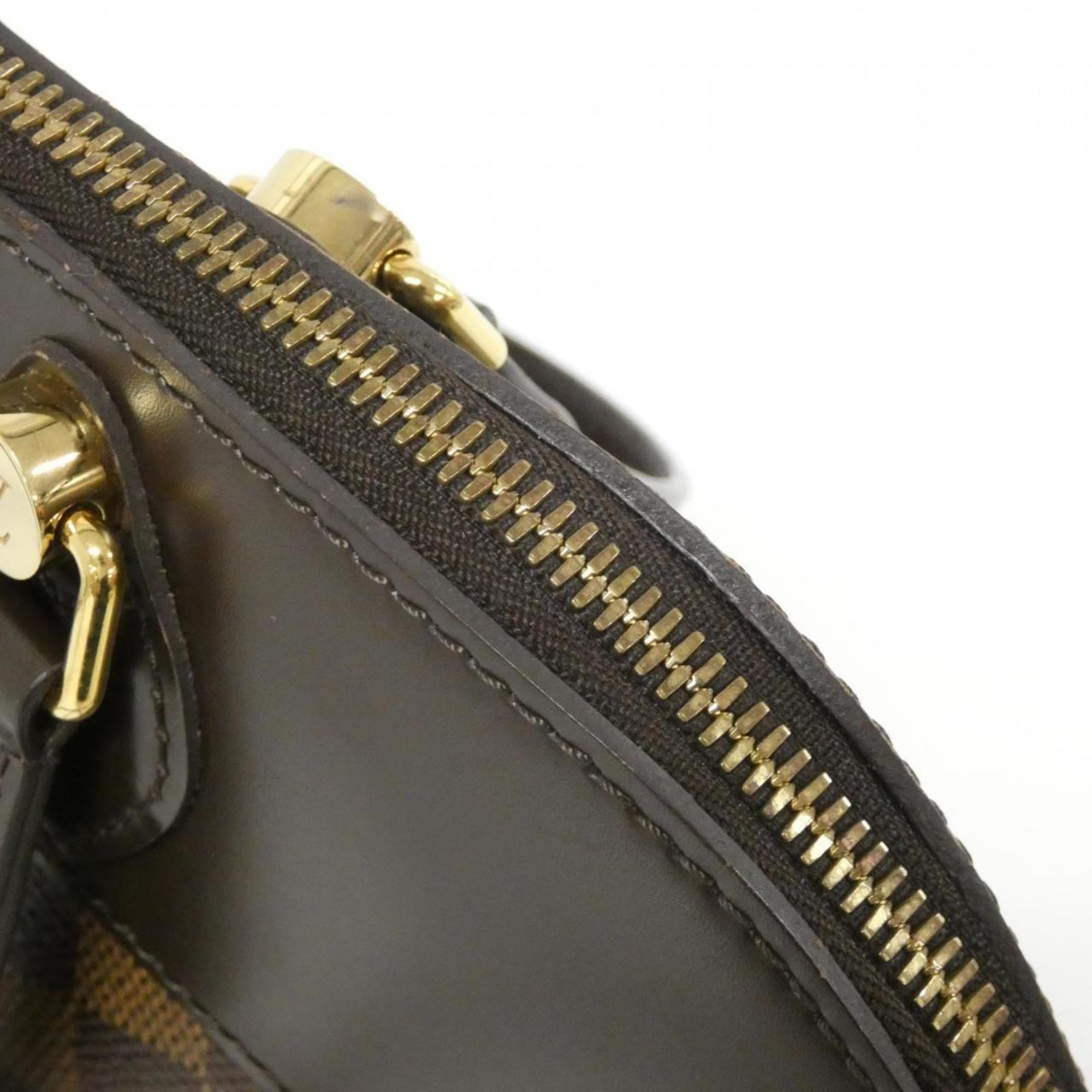 Louis Vuitton Ebene Coated Canvas Handbag