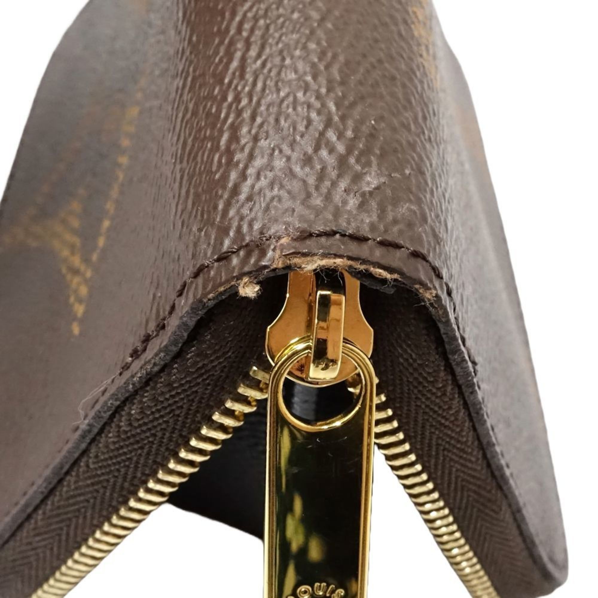 Louis Vuitton Brown Canvas Coin Purse/Coin Case