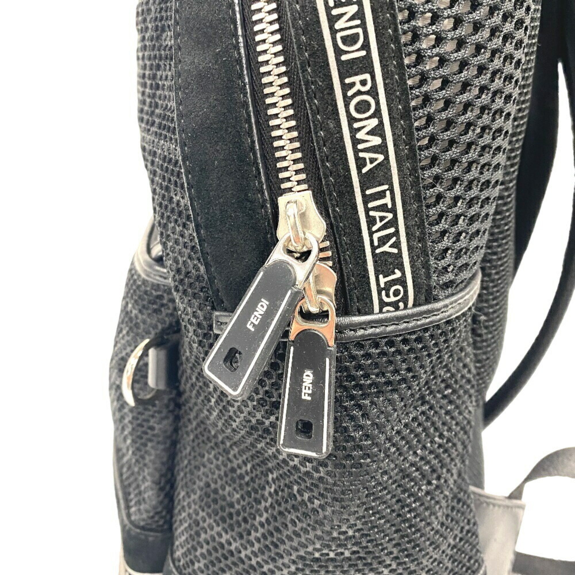 Fendi Black Backpack