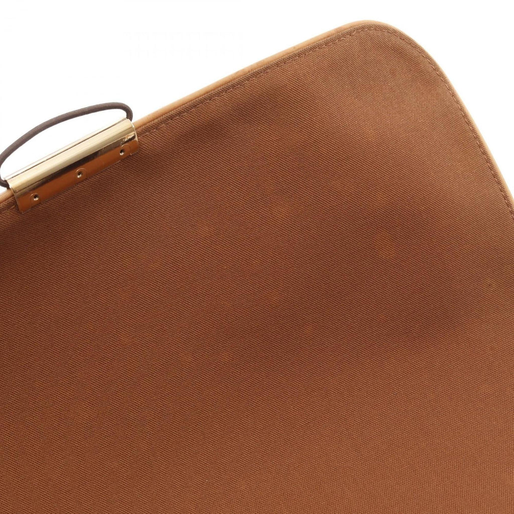 Louis Vuitton Brown Pvc Coated Canvas Leather Shoulder Bag