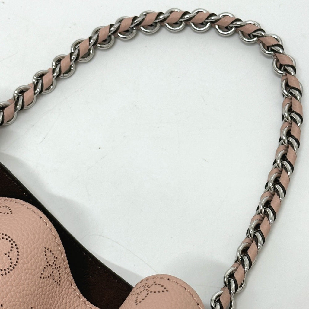 Louis Vuitton Mahina Magnolia Pink Mahina Leather Shoulder Bag
