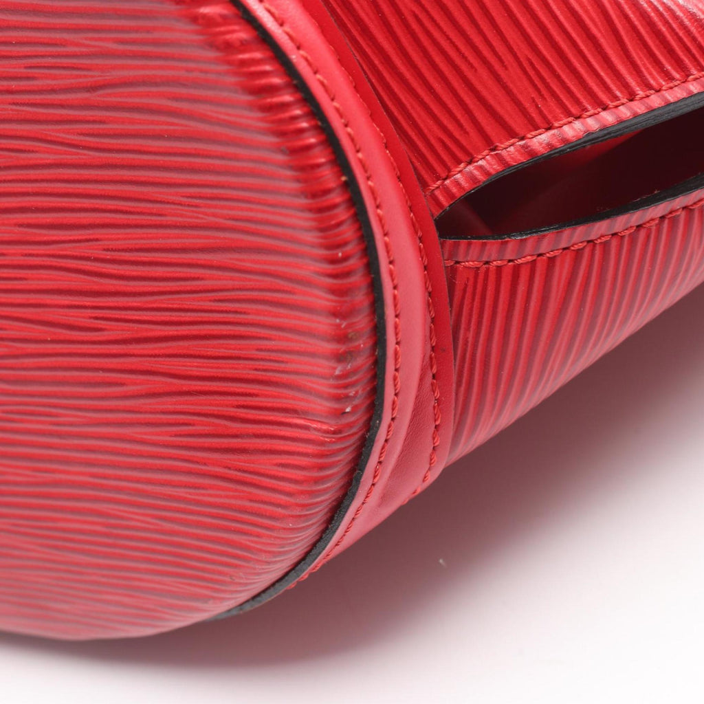 Louis Vuitton Castilian Red Red Color Epi Leather Shoulder Bag