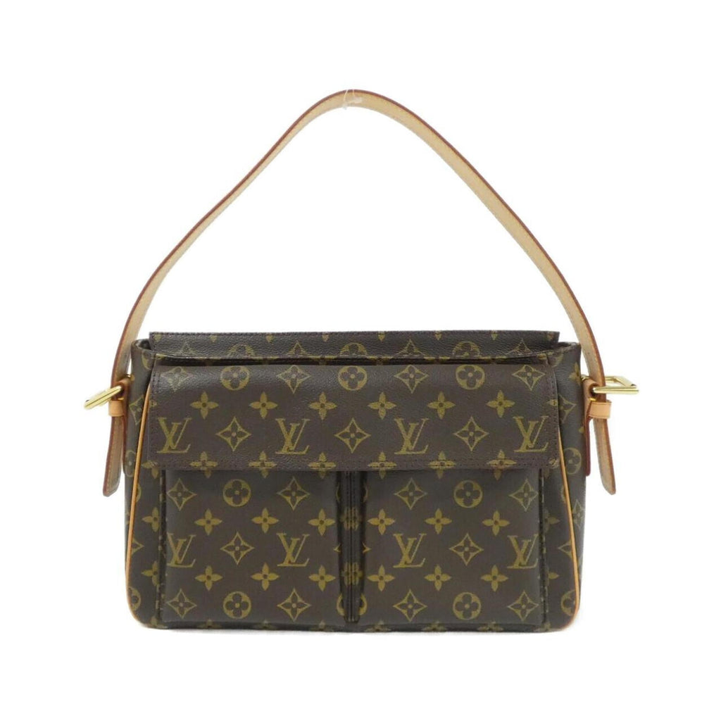 Louis Vuitton Monogram Marron Coated Canvas Shoulder Bag