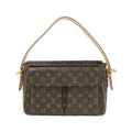 Louis Vuitton Monogram Marron Coated Canvas Shoulder Bag