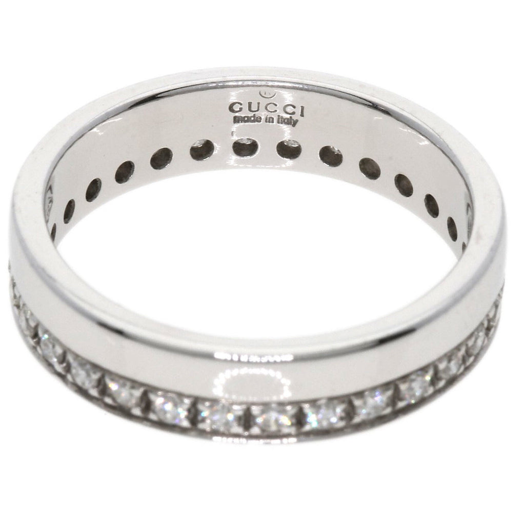 Gucci White Gold White Gold (18K) Band Ring (Pre-Owned)