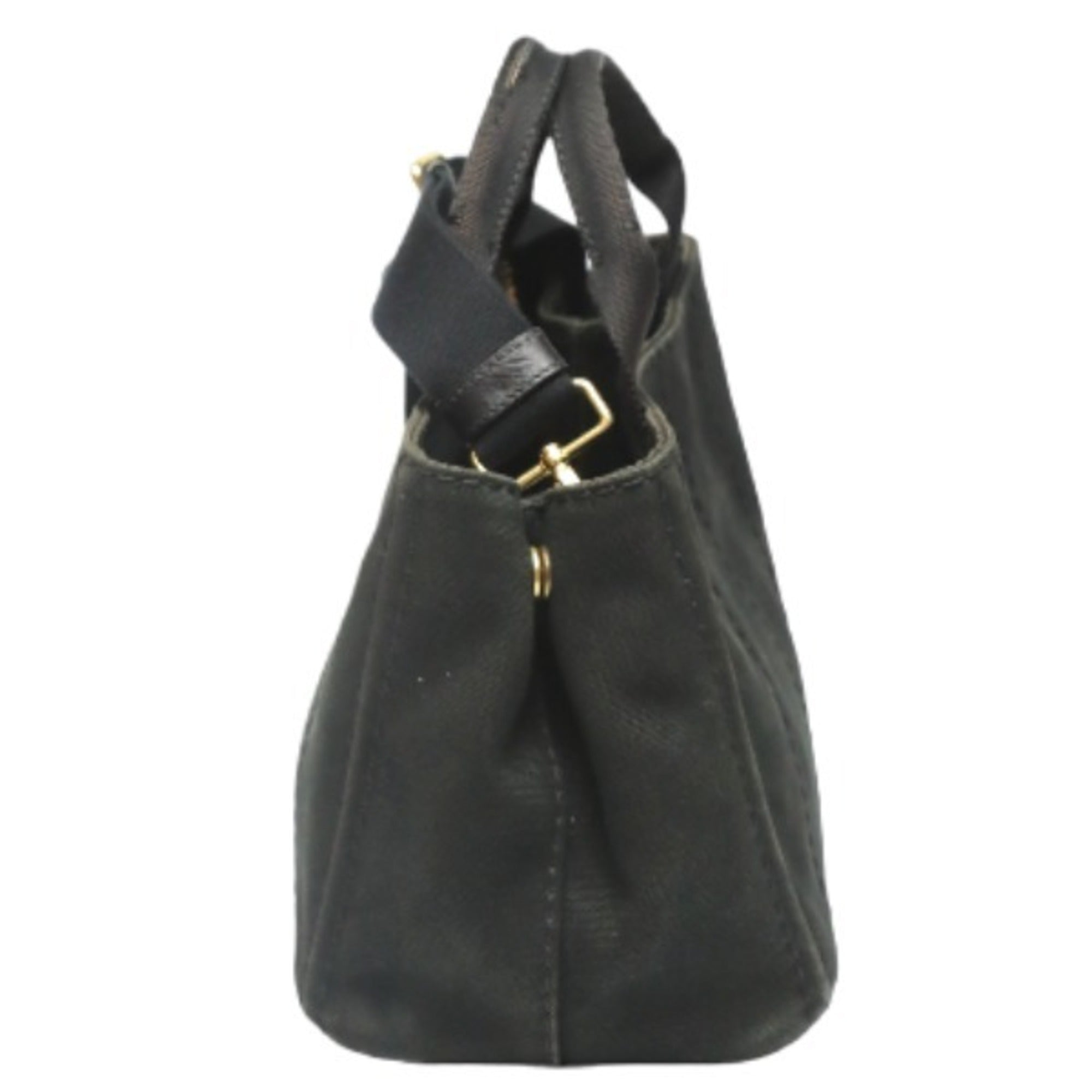 Prada Black Denim Tote Bag