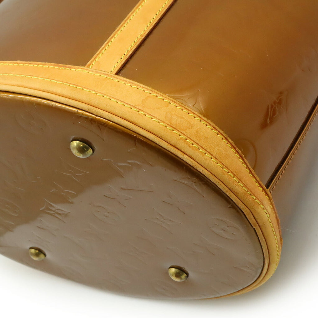 Louis Vuitton Brown Leather Shoulder Bag Tote Bag