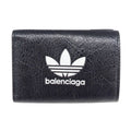 Balenciaga Black Leather Wallet (Tri-Fold)