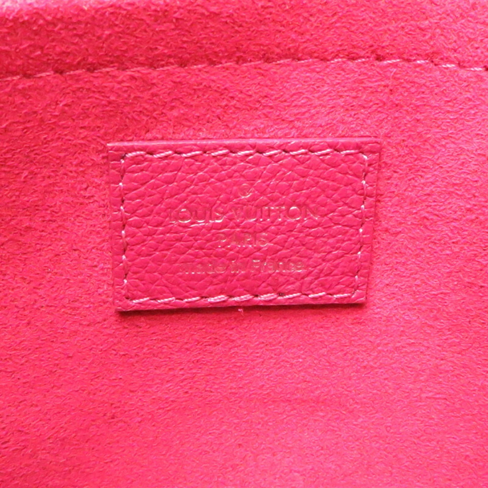 Louis Vuitton Bordeaux Ivory Leather Shoulder Bag