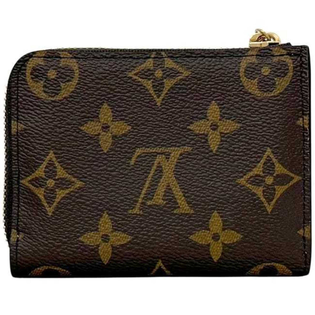Louis Vuitton Brown Light Blue Monogram Monogram Wallet