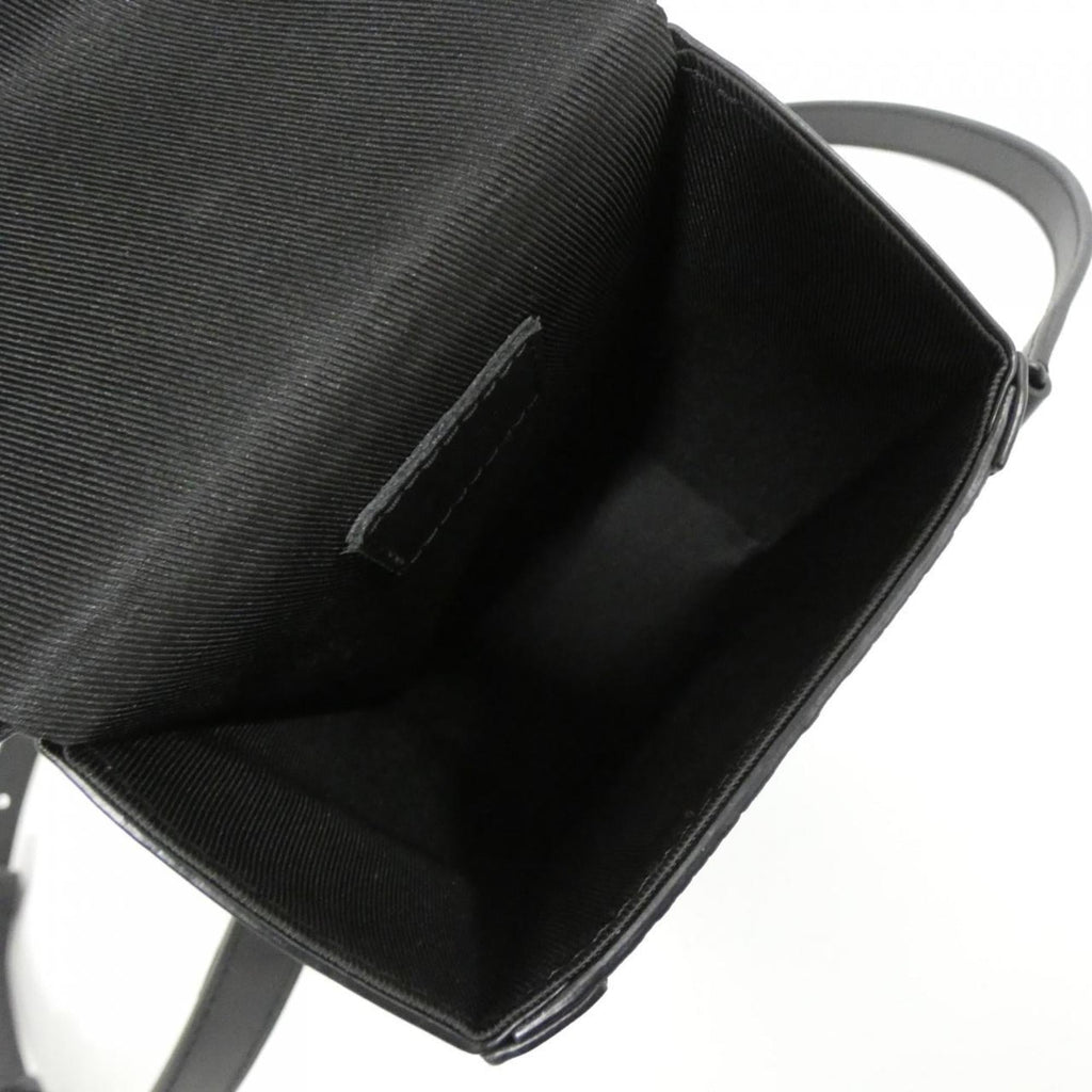 Louis Vuitton Black Leather Shoulder Bag
