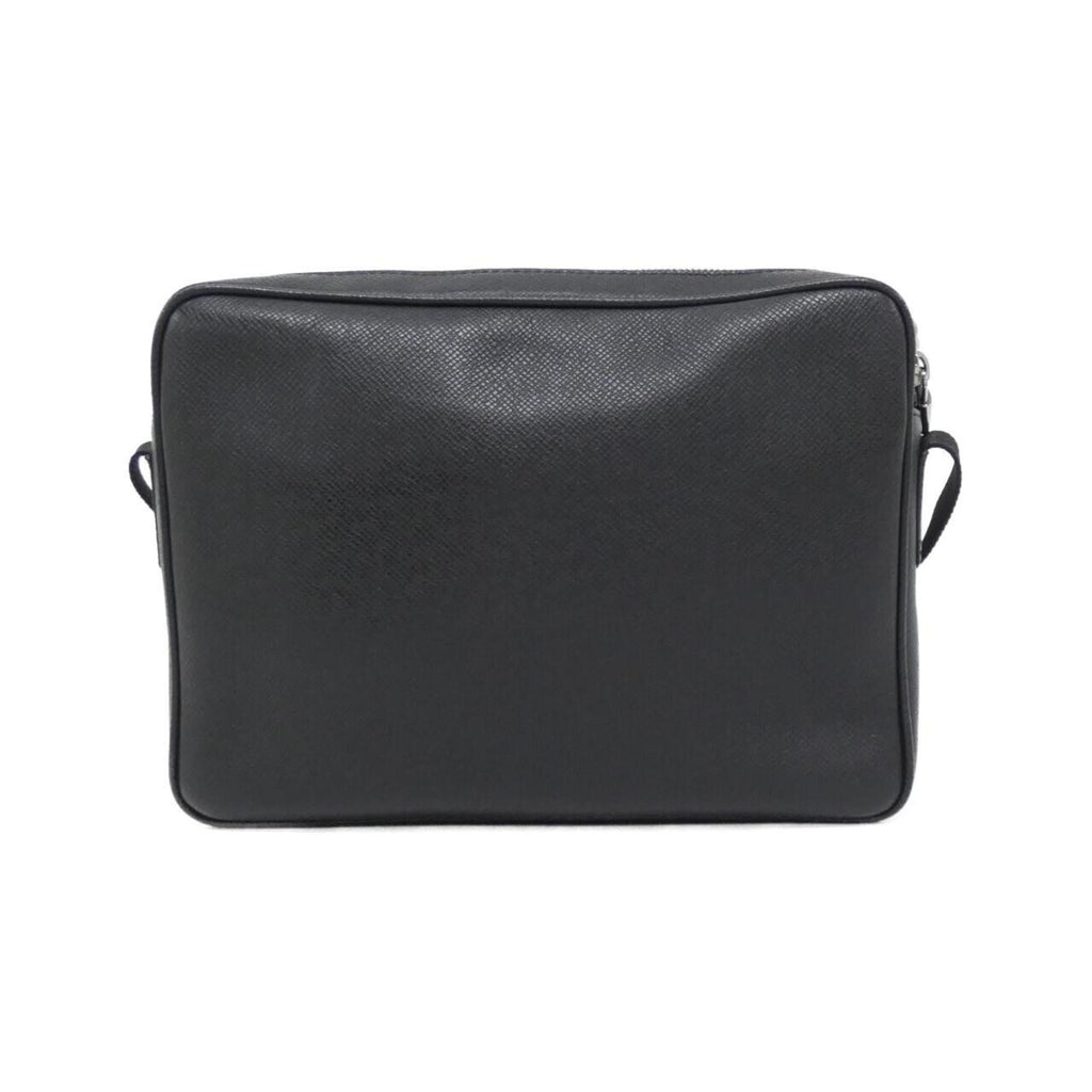 Louis Vuitton Black Leather Shoulder Bag
