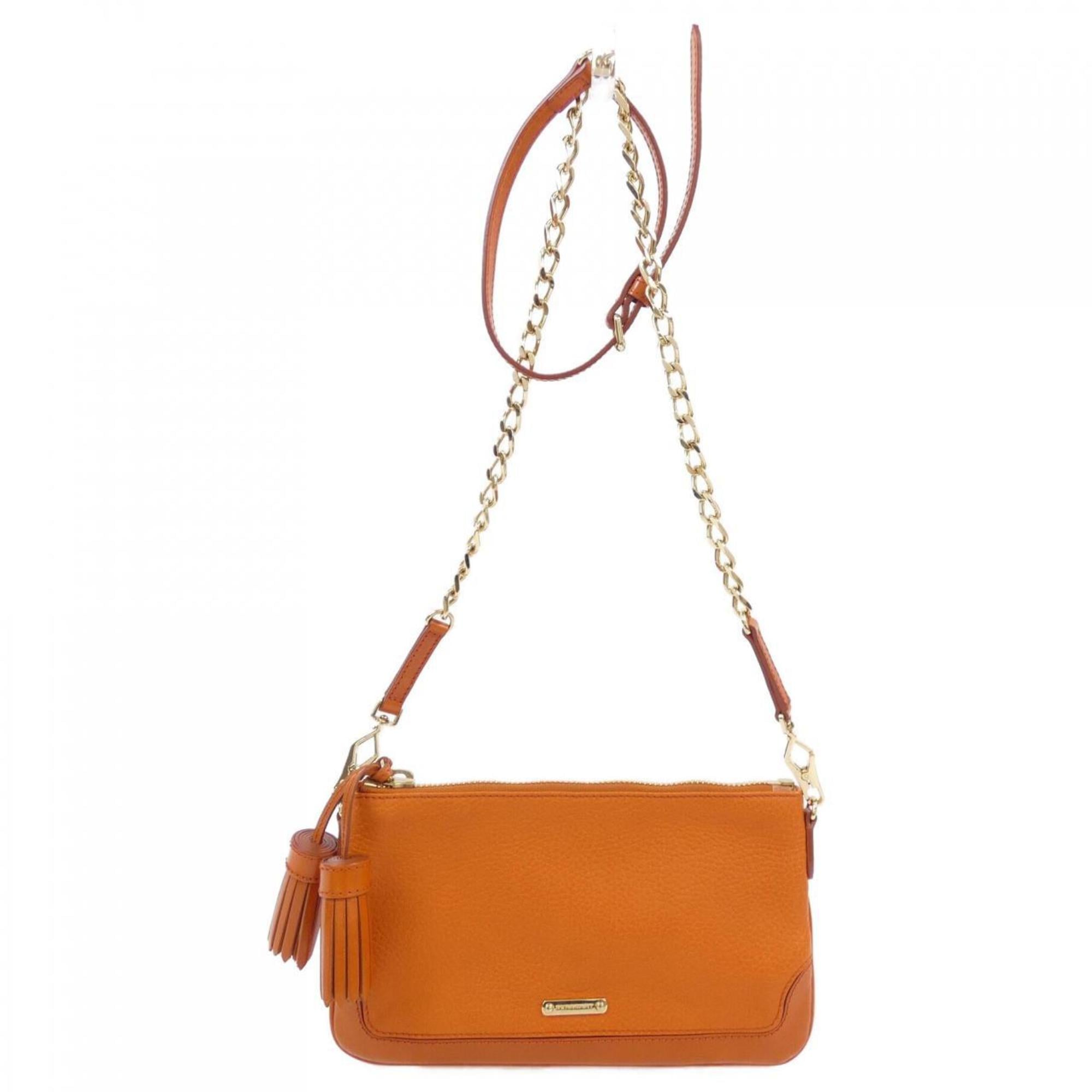Burberry Orange Handbag