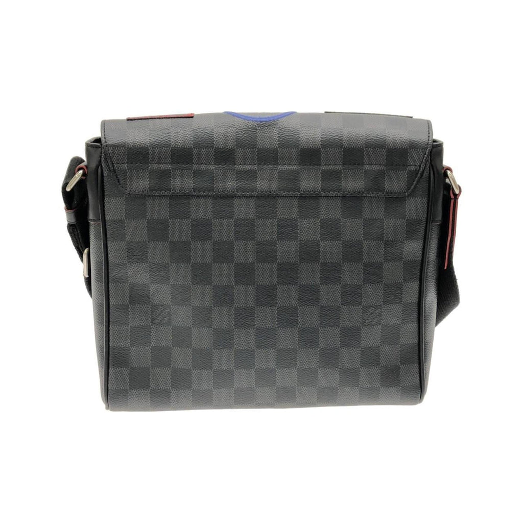Louis Vuitton Graphite Coated Canvas Shoulder Bag