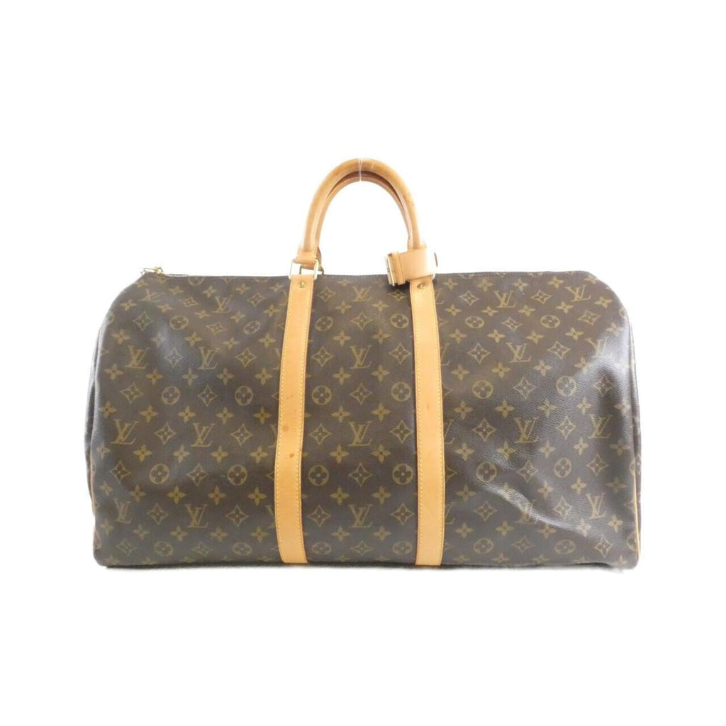 Louis Vuitton Brown Coated Canvas Boston Bag