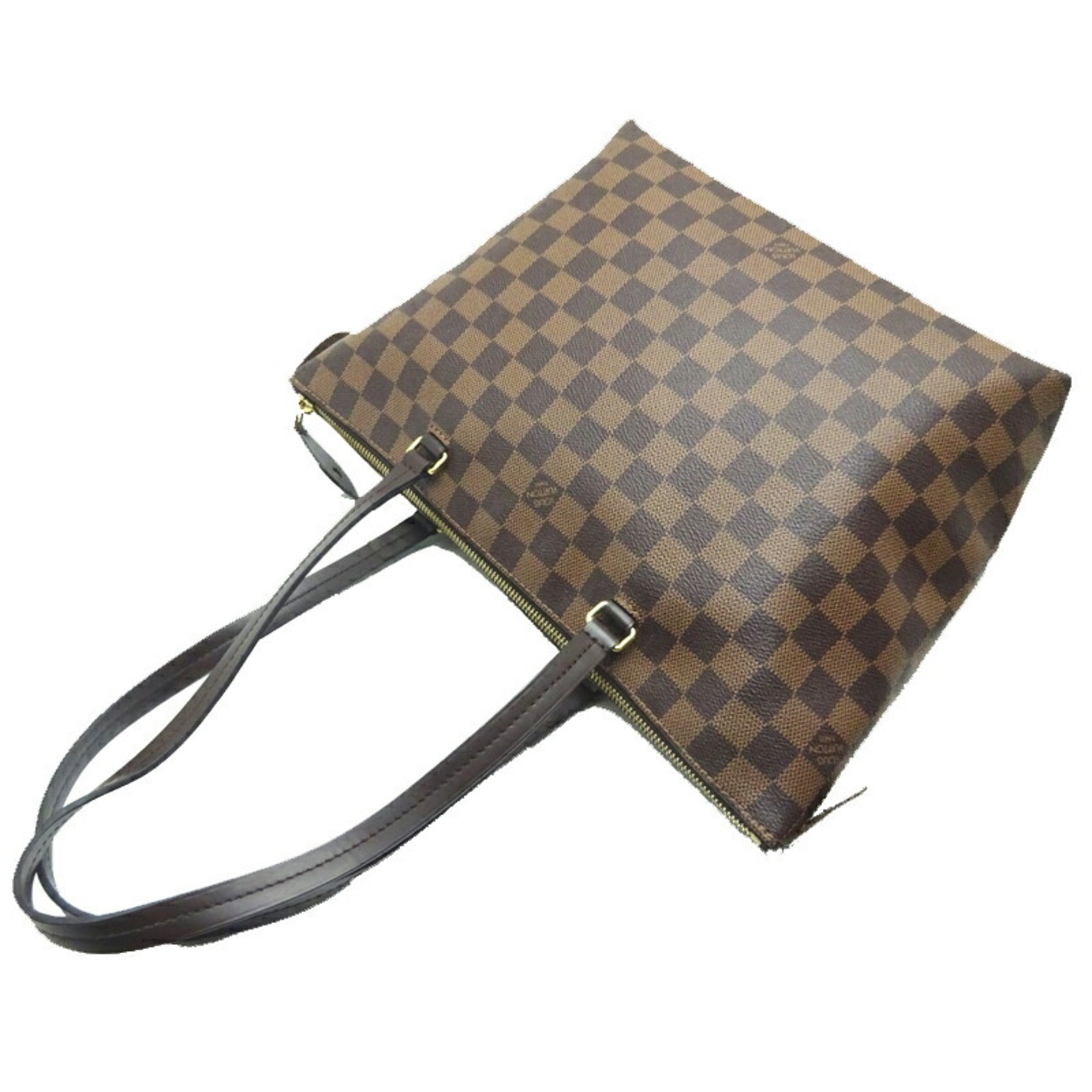 Louis Vuitton Jena PM Women's Shoulder Bag N41012 Damier Ebene (Br)