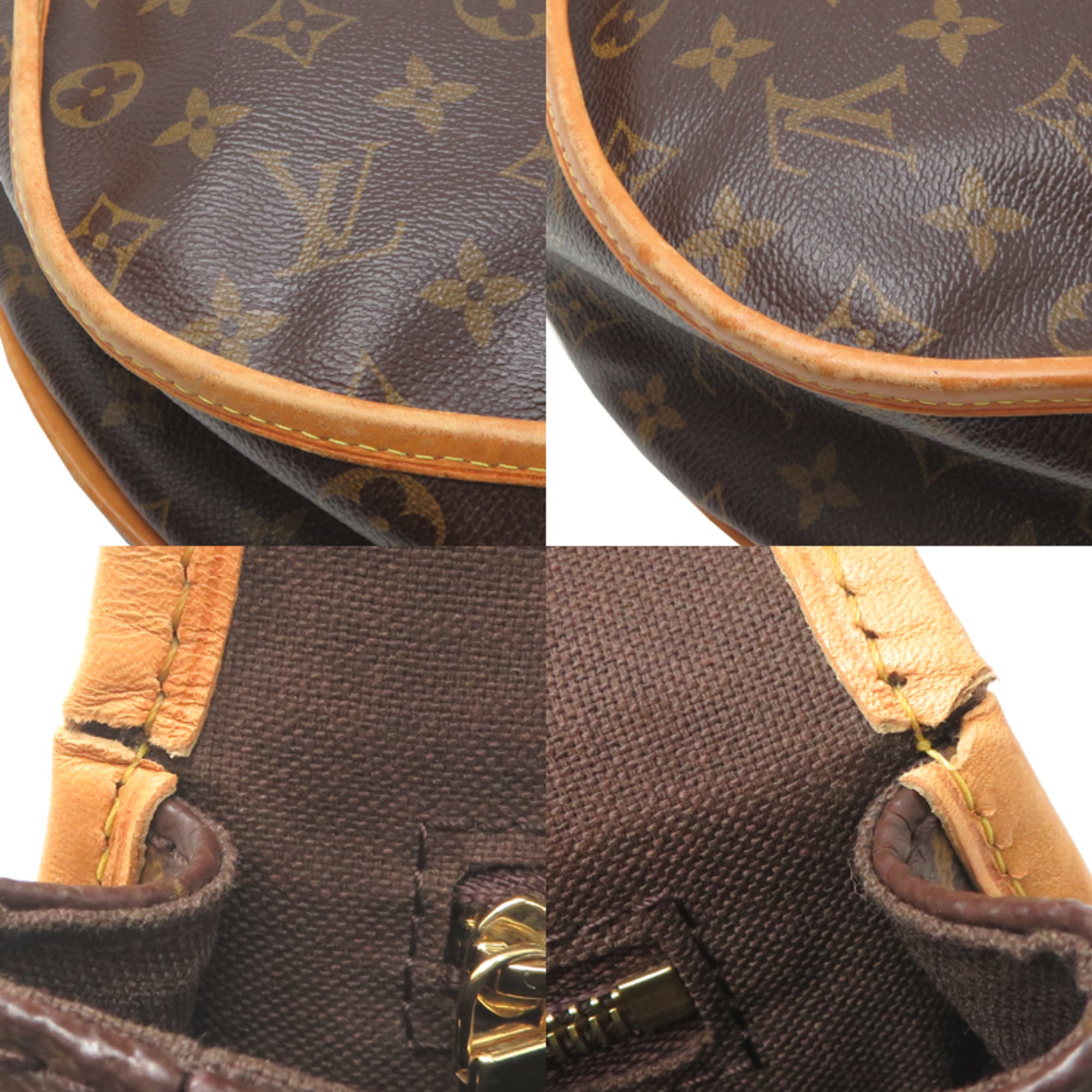 Louis Vuitton Brown Monogram Shoulder Bag