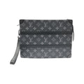 Louis Vuitton Black Monogram Eclipse Monogram Eclipse Coated Canvas Handbag Pochette