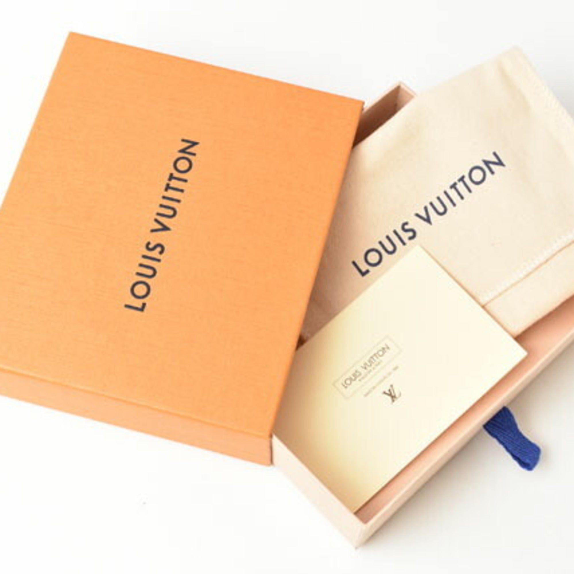 Louis Vuitton Taurillon Noir Leather Wallet (Tri-Fold)