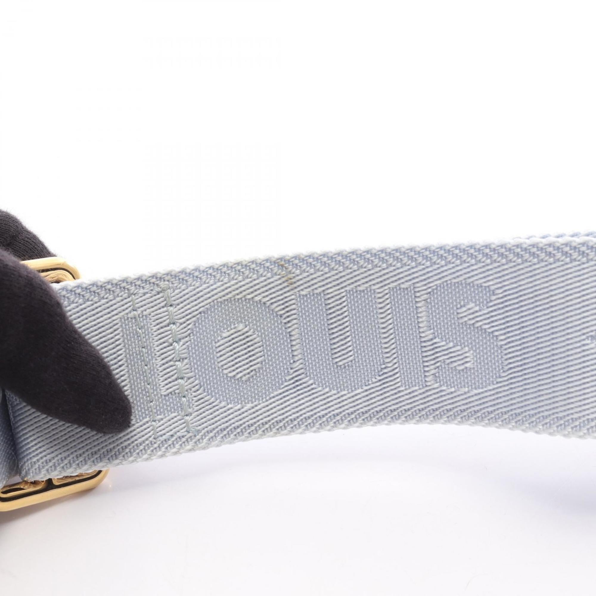 Louis Vuitton Blue Leather Shoulder Bag
