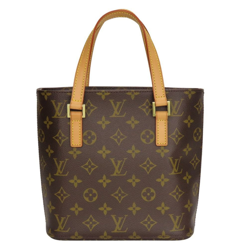 Louis Vuitton Brown Monogram Leather Handbag