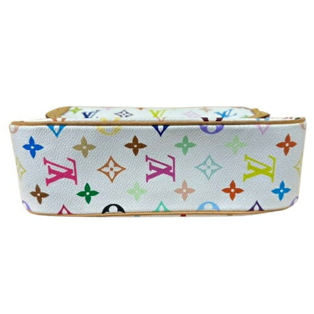 Louis Vuitton Monogram Multicolore White Leather Shoulder Bag