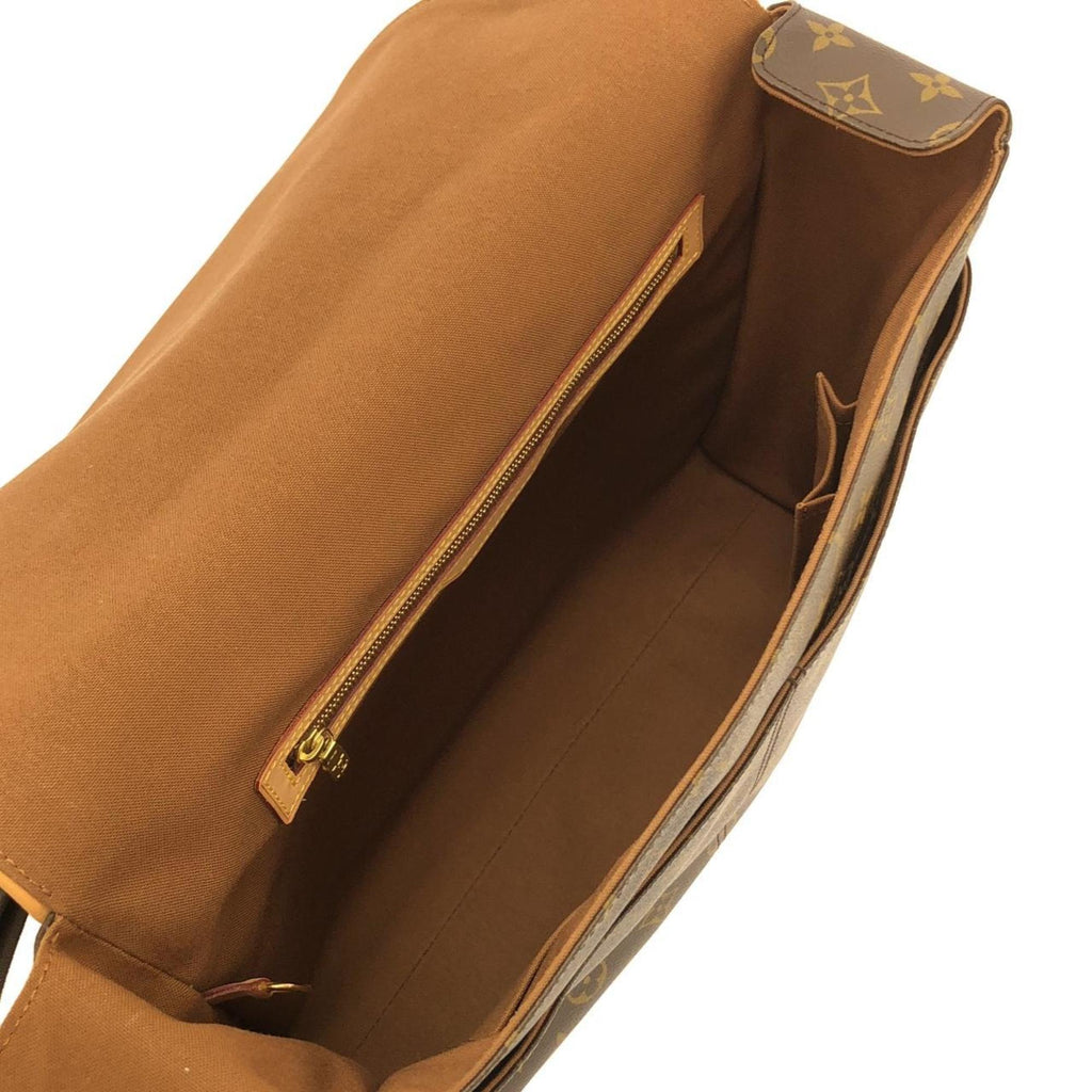 Louis Vuitton Monogram Marron Coated Canvas Shoulder Bag