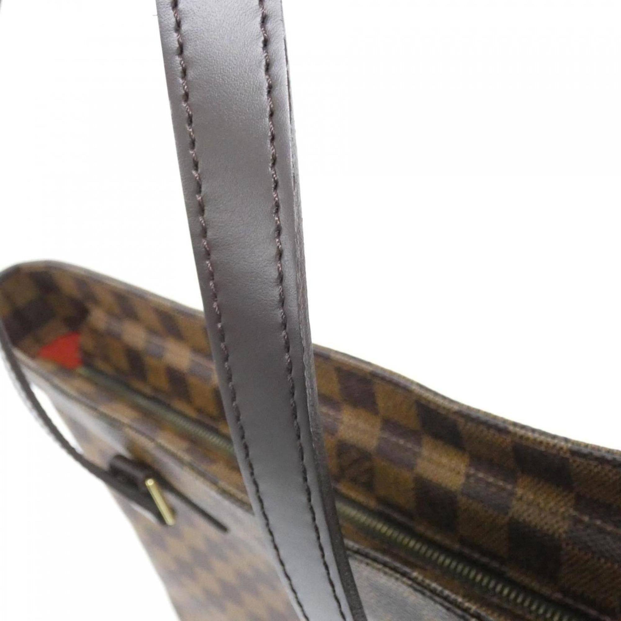 Louis Vuitton Damier Canvas Ebene Coated Canvas Handbag