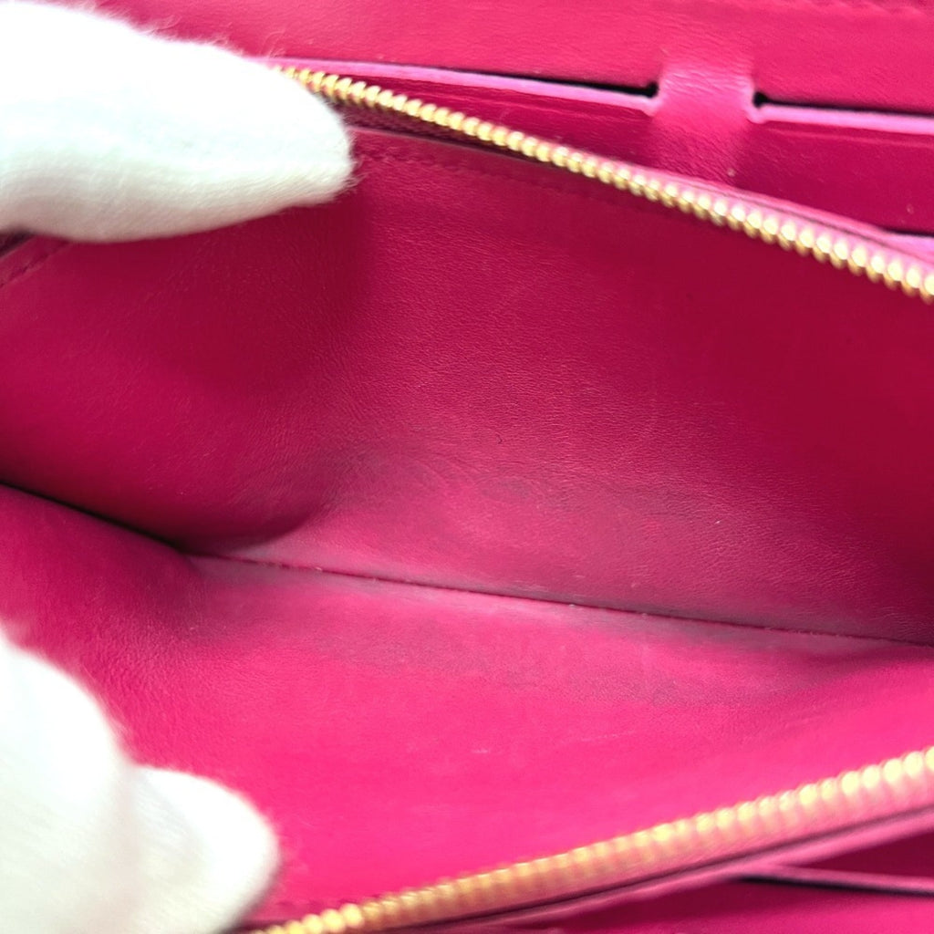 Louis Vuitton Black Noir Leather Long Wallet