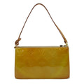 Louis Vuitton Yellow Monogram Vernis Pouch