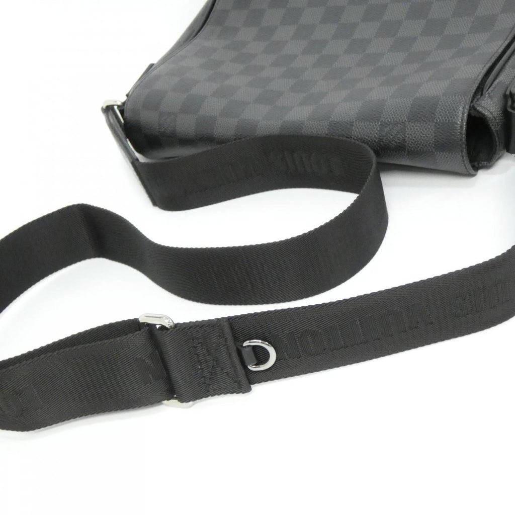 Louis Vuitton Graphite Coated Canvas Shoulder Bag