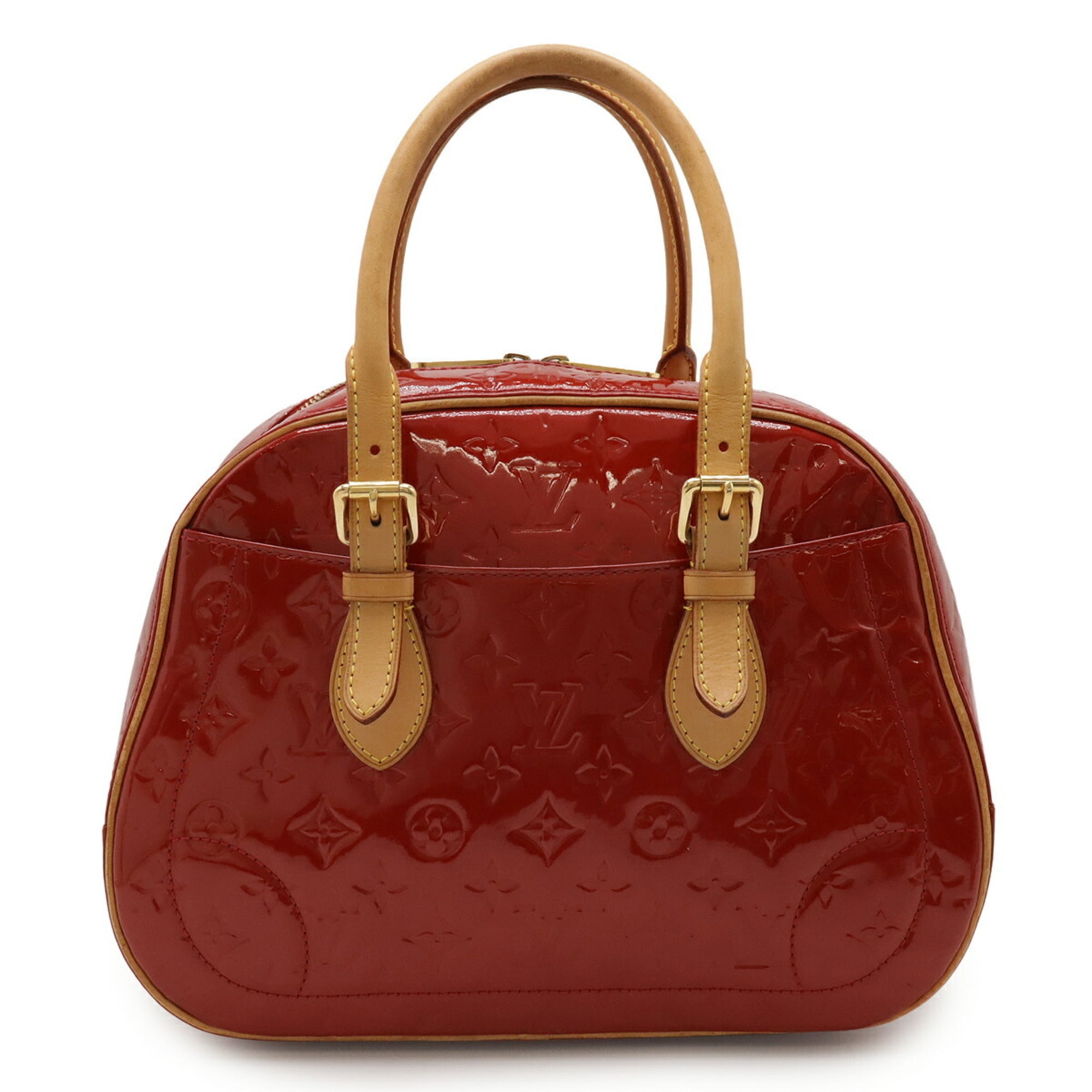 Louis Vuitton Monogram Vernis Pomme D'amour Handbag Tote Bag