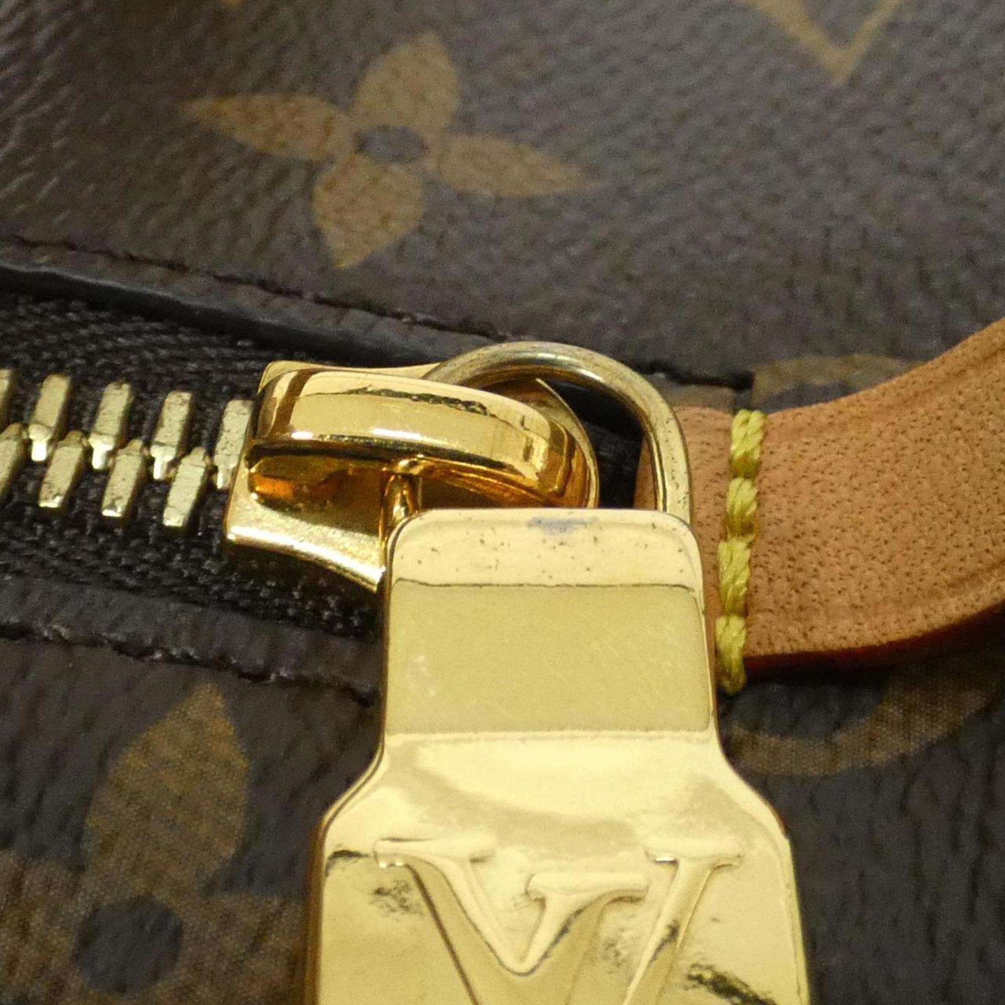 Louis Vuitton Monogram Marron Coated Canvas Pouch
