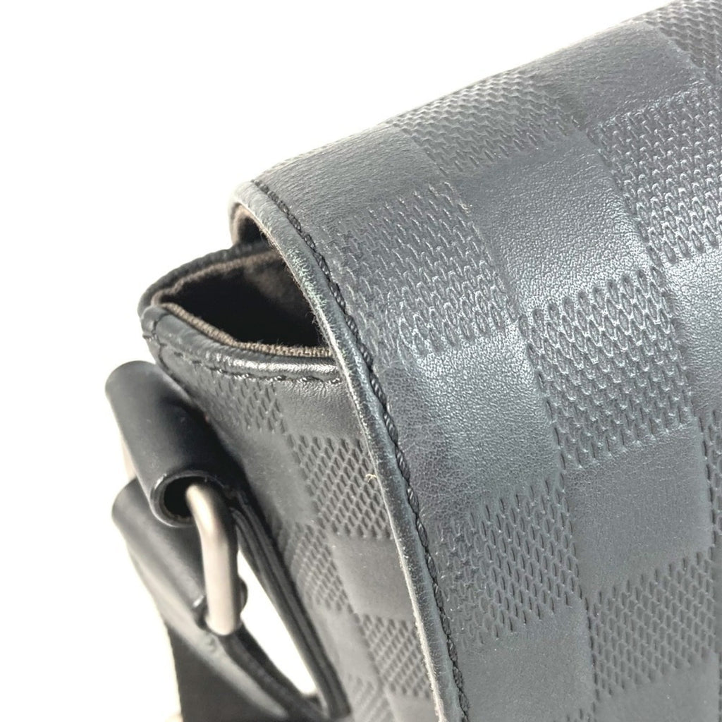 Louis Vuitton Black Onyx Damier Infini Messenger Bag Shoulder Bag