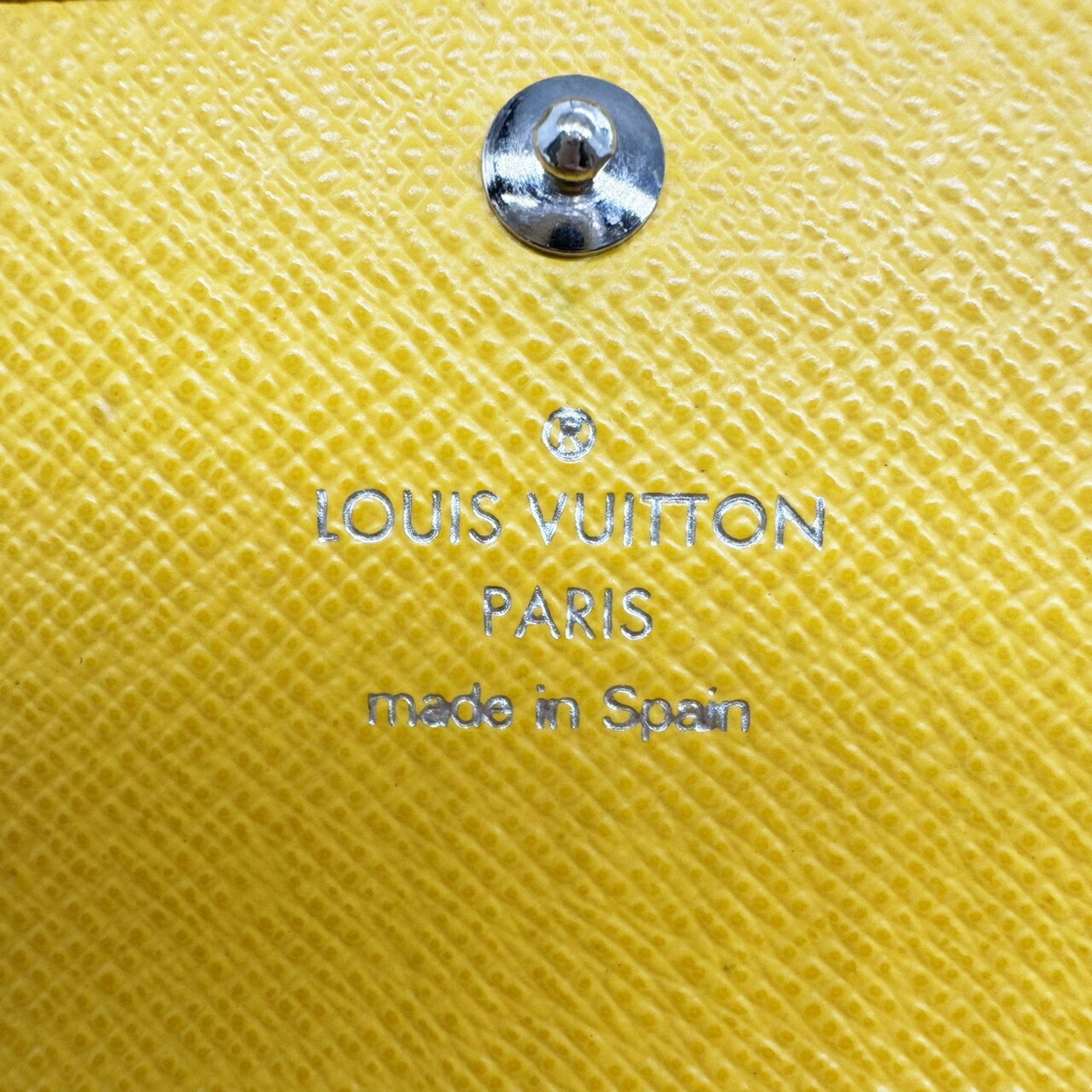 Louis Vuitton Yellow Epi Leather Long Wallet