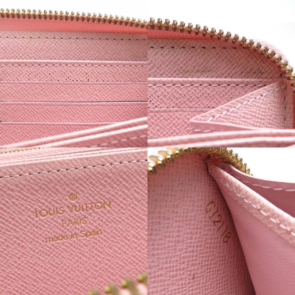 Louis Vuitton Azur Pink Damier Azur Long Wallet