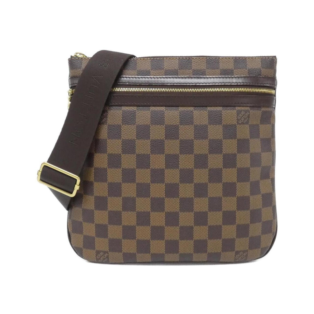 Louis Vuitton Ebene Coated Canvas Pochette Shoulder Bag