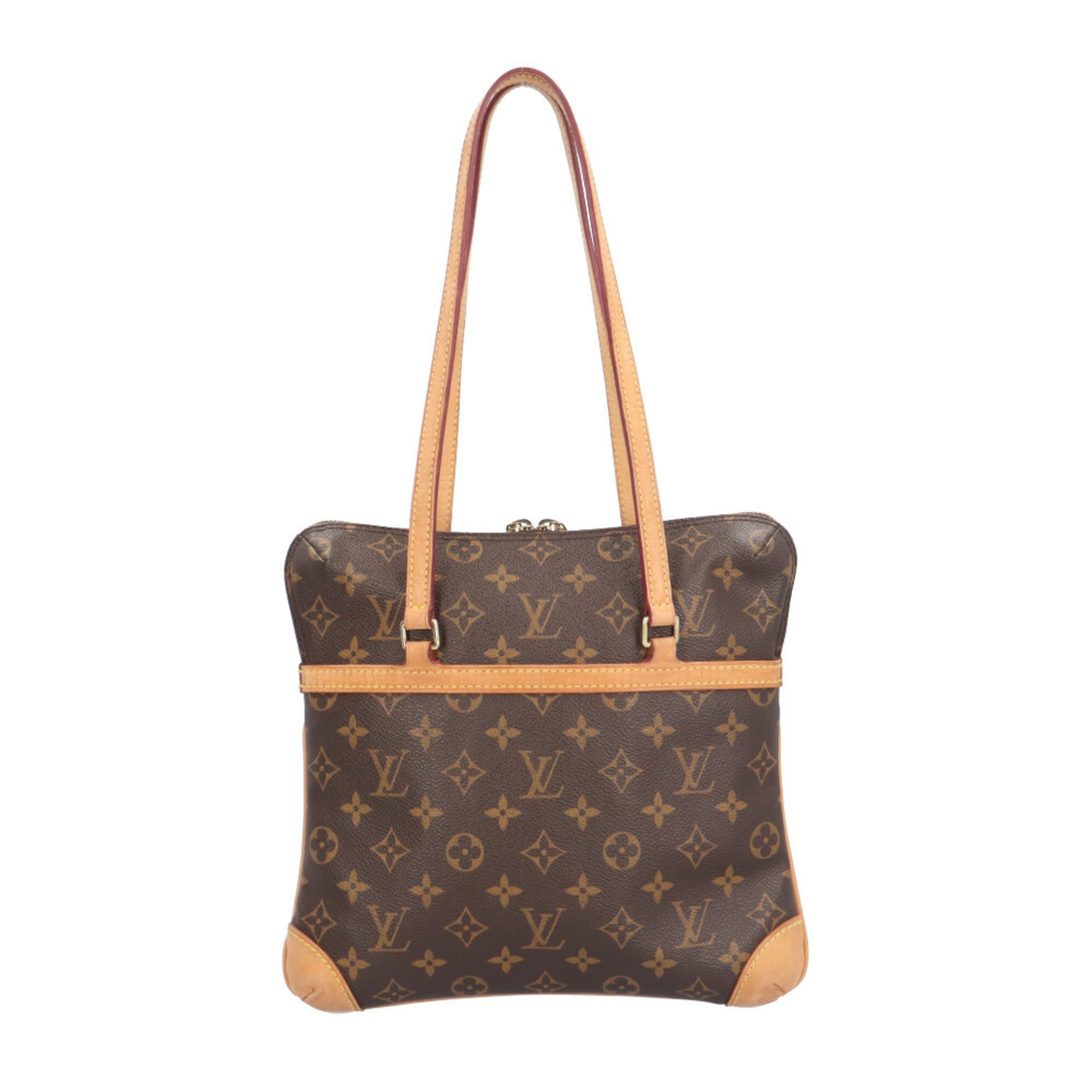 Louis Vuitton Brown Monogram Canvas Shoulder Bag