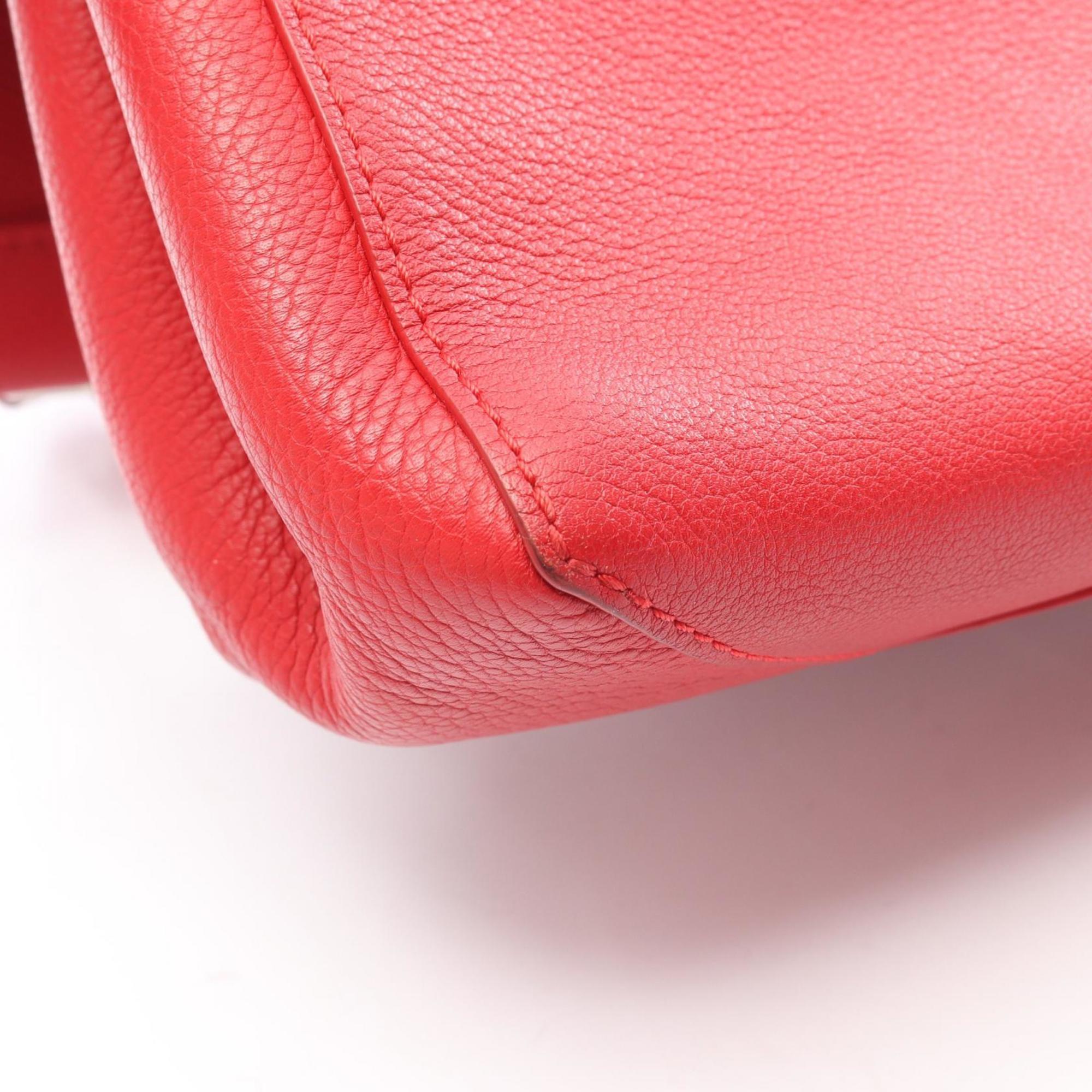 Louis Vuitton Red Color Ruby Leather Handbag