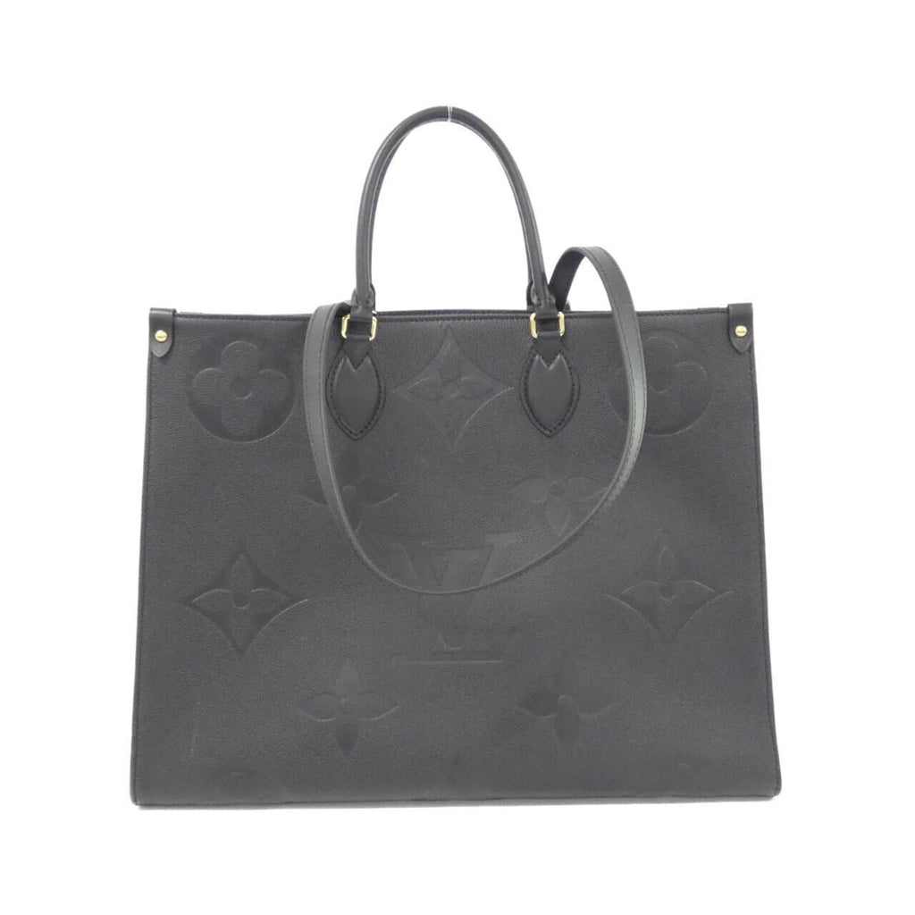 Louis Vuitton Black Leather Handbag