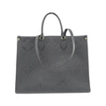 Louis Vuitton Black Leather Handbag