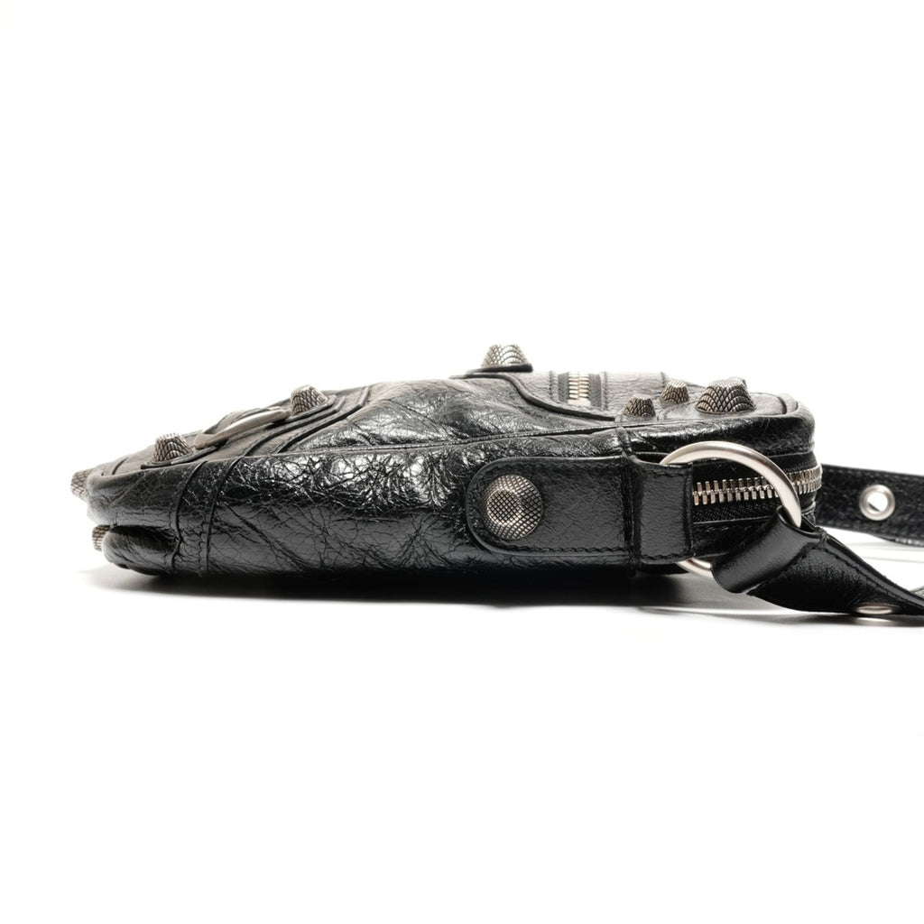 Balenciaga Black Leather Shoulder
