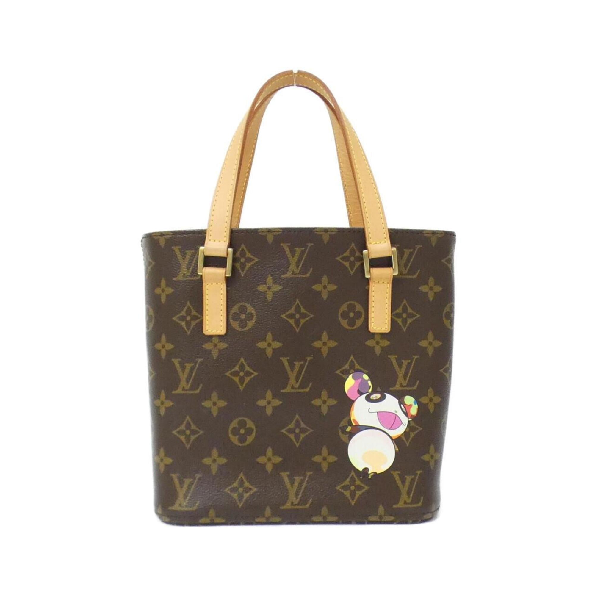 Louis Vuitton Brown Monogram Panda Coated Canvas Handbag