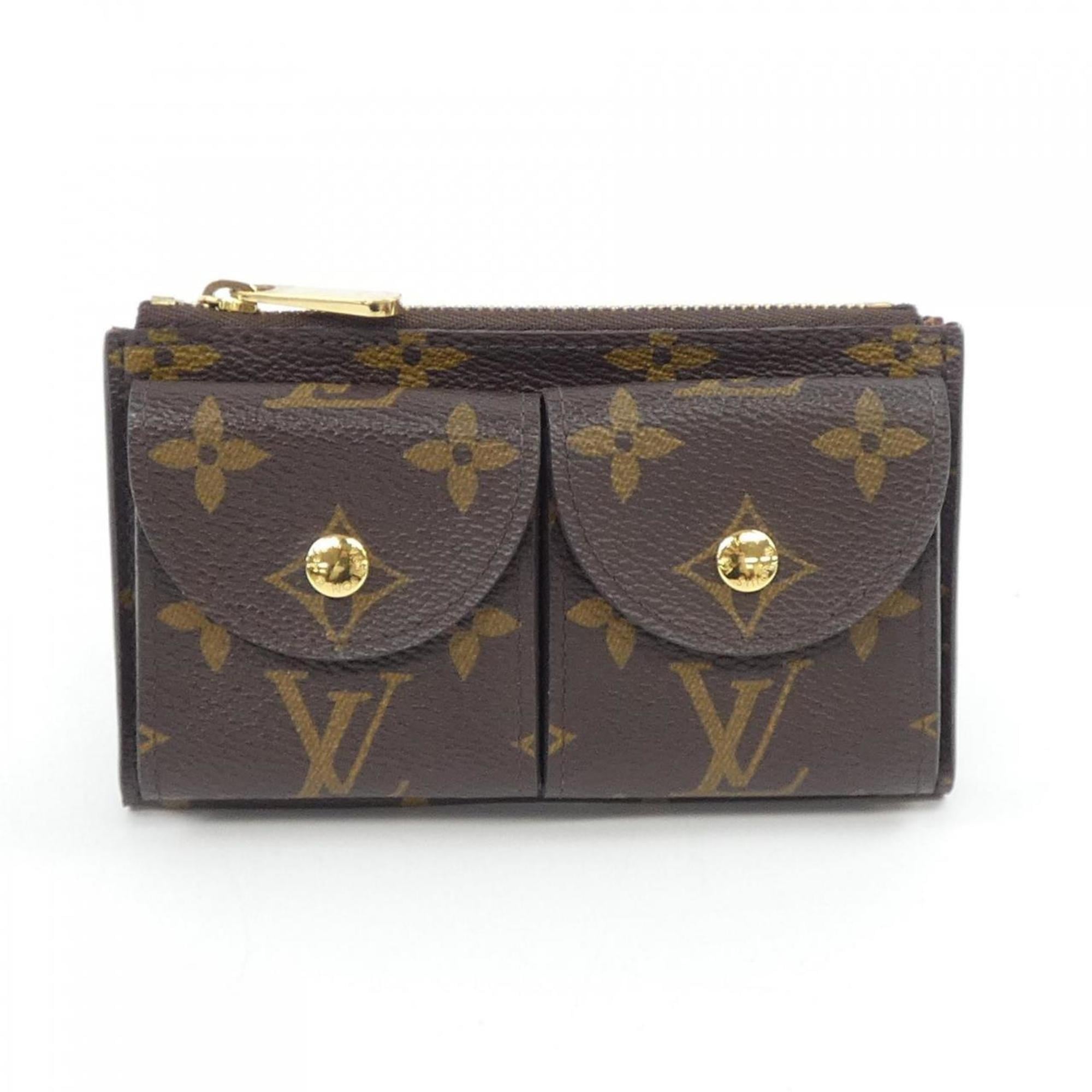 Louis Vuitton Brown Coated Canvas Fanny Pack Pochette